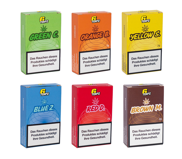 Alle Cannabisprodukte von 6 Terpz